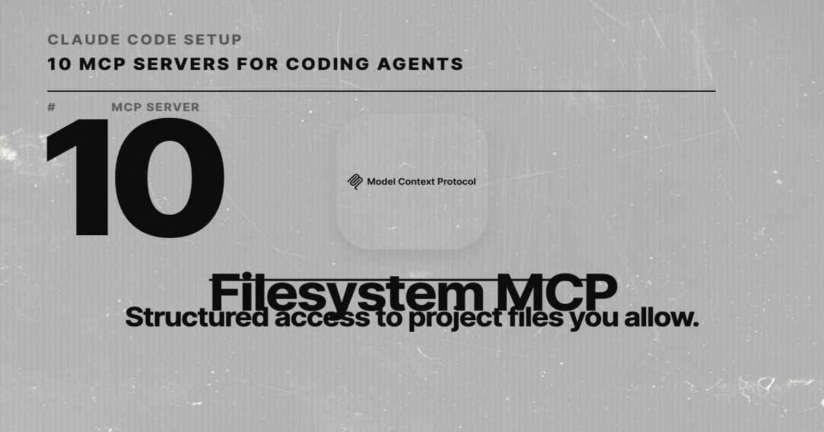 Countdown of ten MCP servers for Claude Code